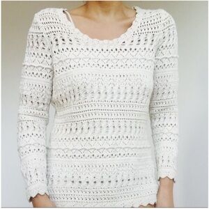 Dana Buchman crochet top